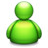  Live Messenger的绿色 Live Messenger green
